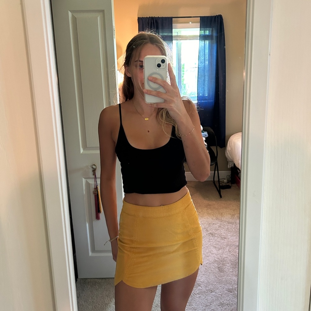 Corduroy skirt